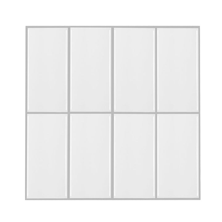 Lisslune | Plastic Peel & Stick Subway Tile Modern Simple Peel & Stick Subway Tile