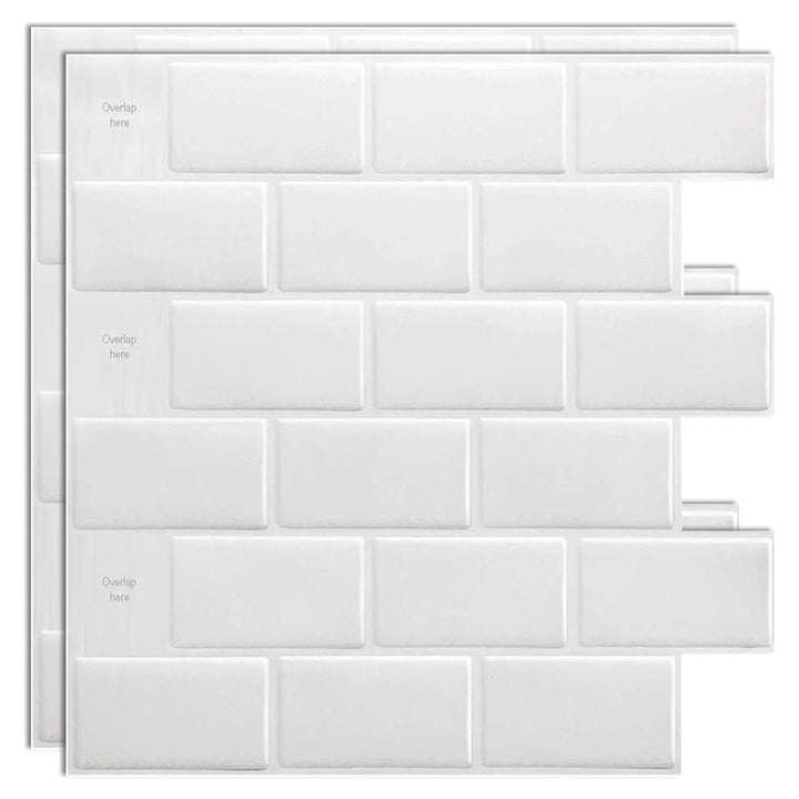 Lisslune | Plastic Peel & Stick Subway Tile Modern Simple Peel & Stick Subway Tile
