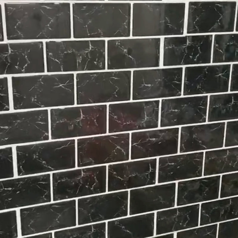 Lisslune | Plastic Peel & Stick Subway Tile Modern Simple Peel & Stick Subway Tile