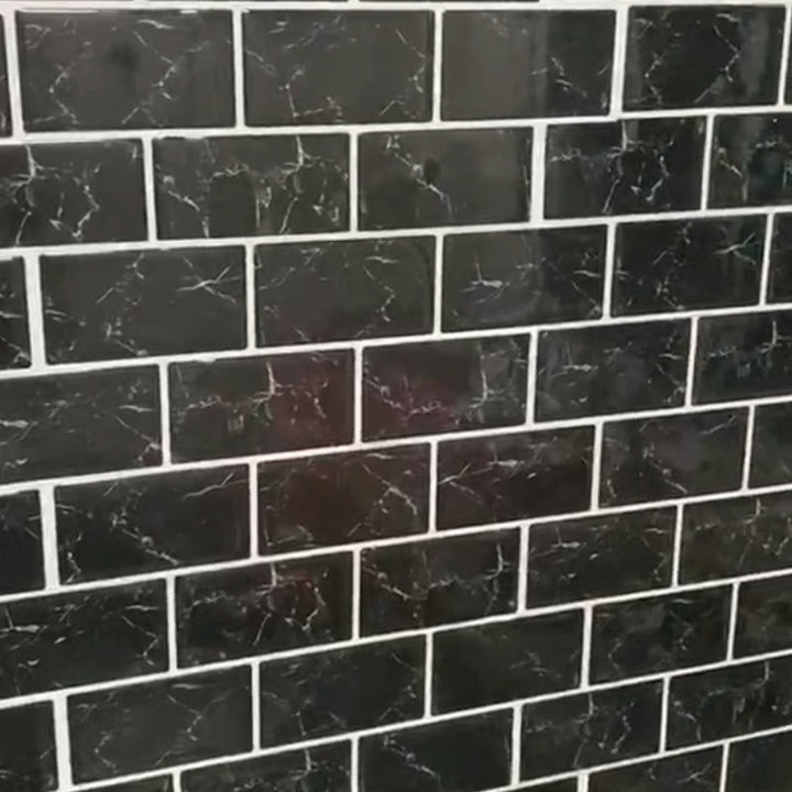 Lisslune | Plastic Peel & Stick Subway Tile Modern Simple Peel & Stick Subway Tile