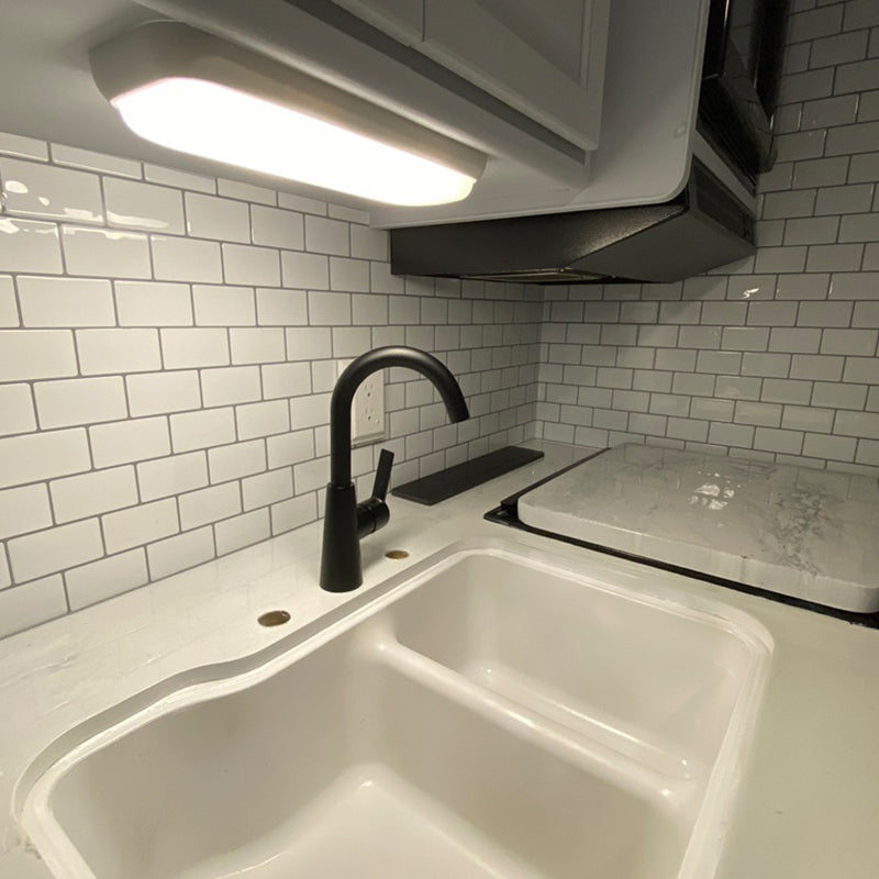 Lisslune | Plastic Peel & Stick Subway Tile Modern Simple Peel & Stick Subway Tile
