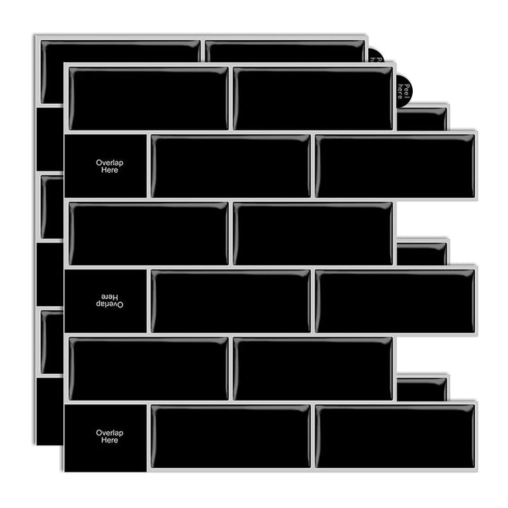 Lisslune | Plastic Peel & Stick Subway Tile Modern Simple Peel & Stick Subway Tile