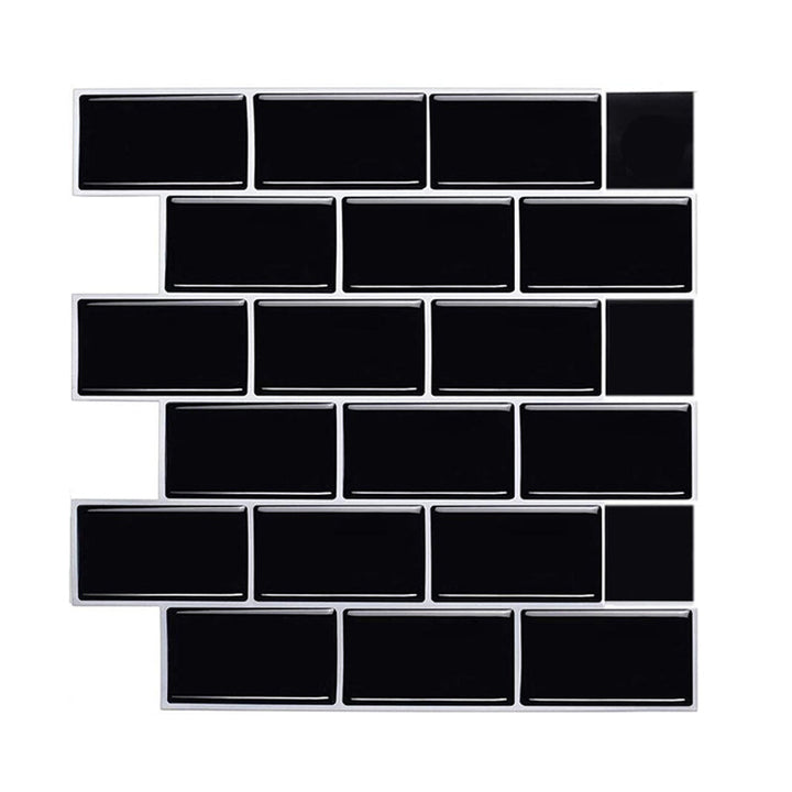 Lisslune | PVC Peel-and-Stick Tiles Waterproof Peel-and-Stick Tiles with Square Shape