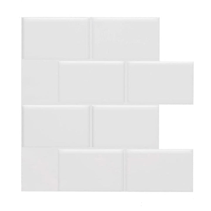 Lisslune | PVC Peel-and-Stick Tiles Waterproof Peel-and-Stick Tiles with Square Shape