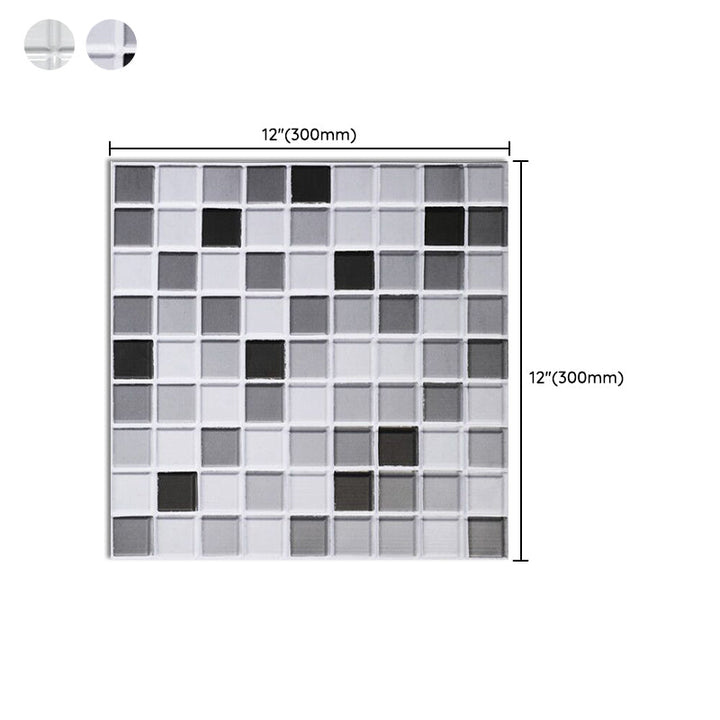 Lisslune | Waterproof Peel & Stick PVC Mosaic Tiles Mosaic Tiles Wallpaper
