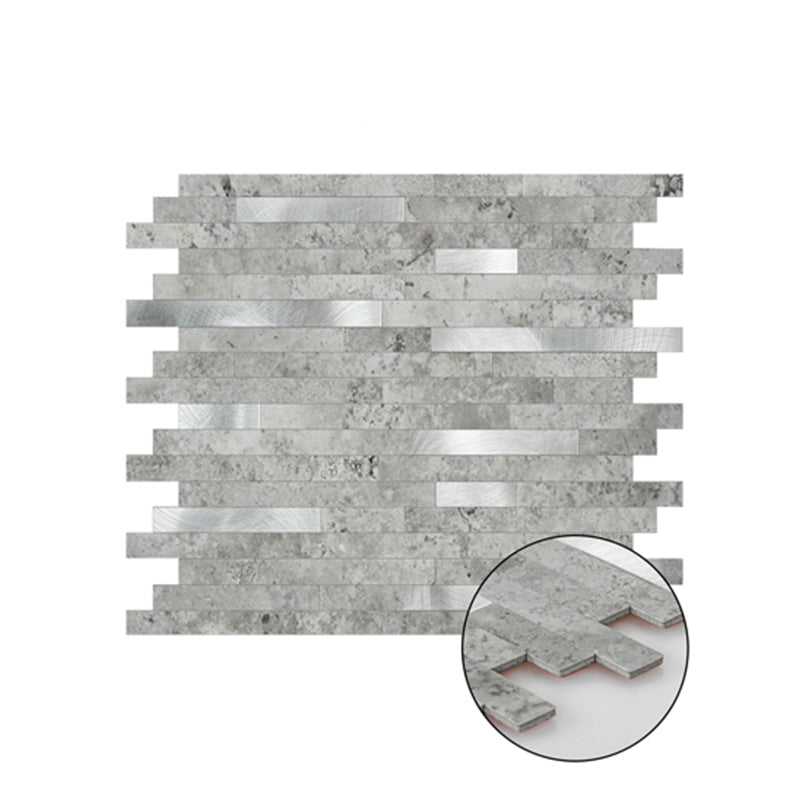Lisslune | Modern Peel & Stick Subway Tiles Waterproof Peel & Stick Subway Tiles
