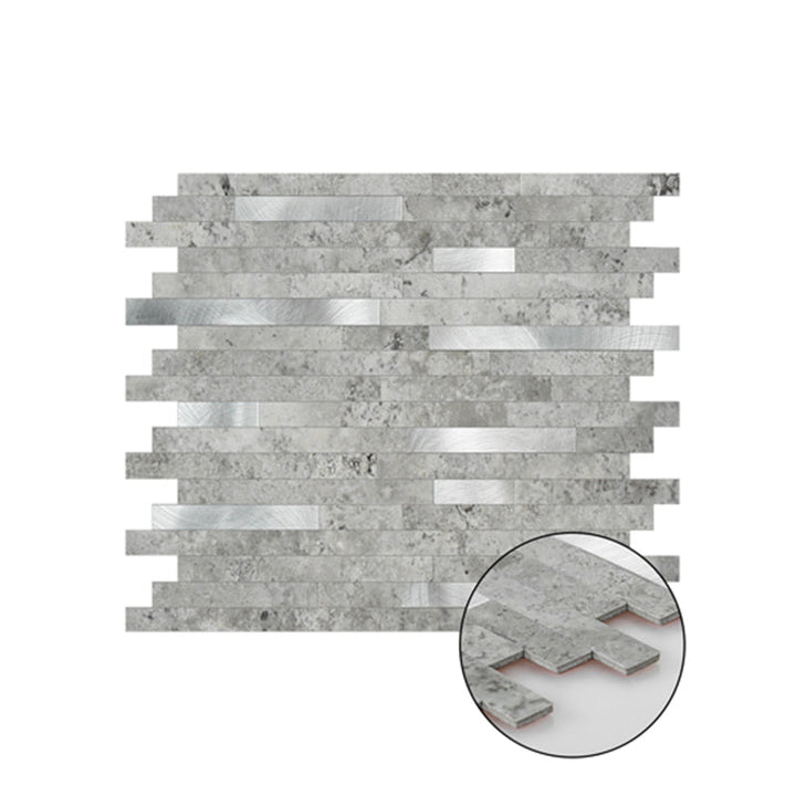 Lisslune | Modern Peel & Stick Subway Tiles Waterproof Peel & Stick Subway Tiles