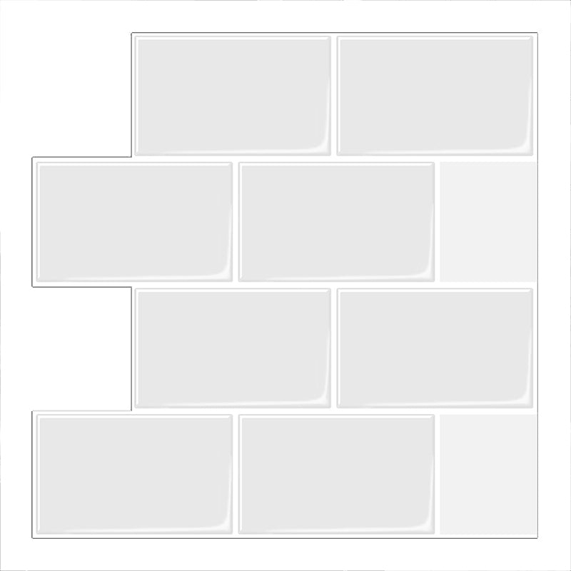 Lisslune | PVC Subway Tile Wallpaper Waterproof Peel and Stick Splashback Tile