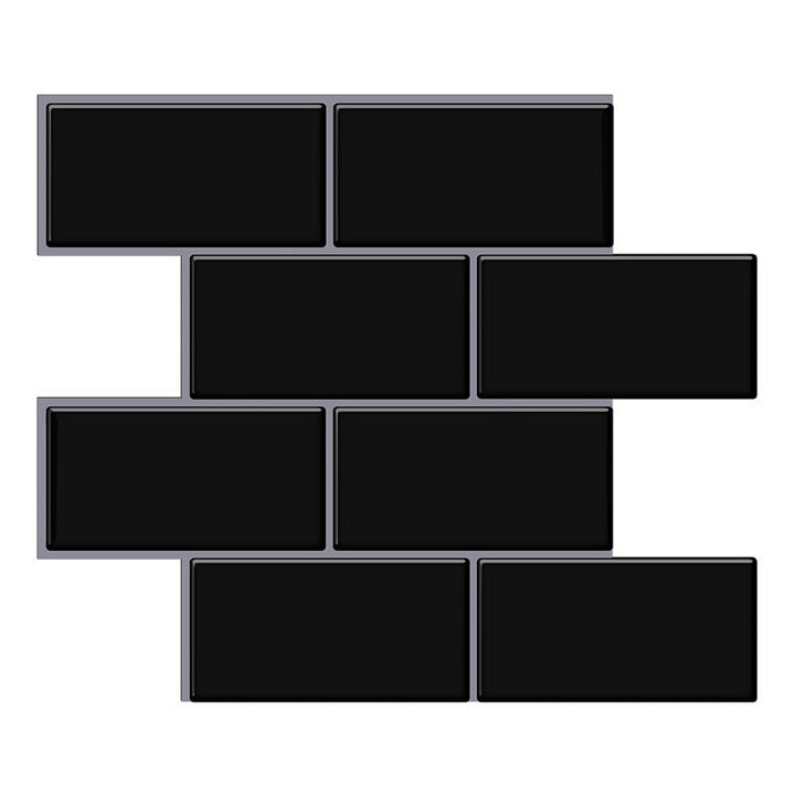 Lisslune | PVC Subway Tile Wallpaper Waterproof Peel and Stick Splashback Tile