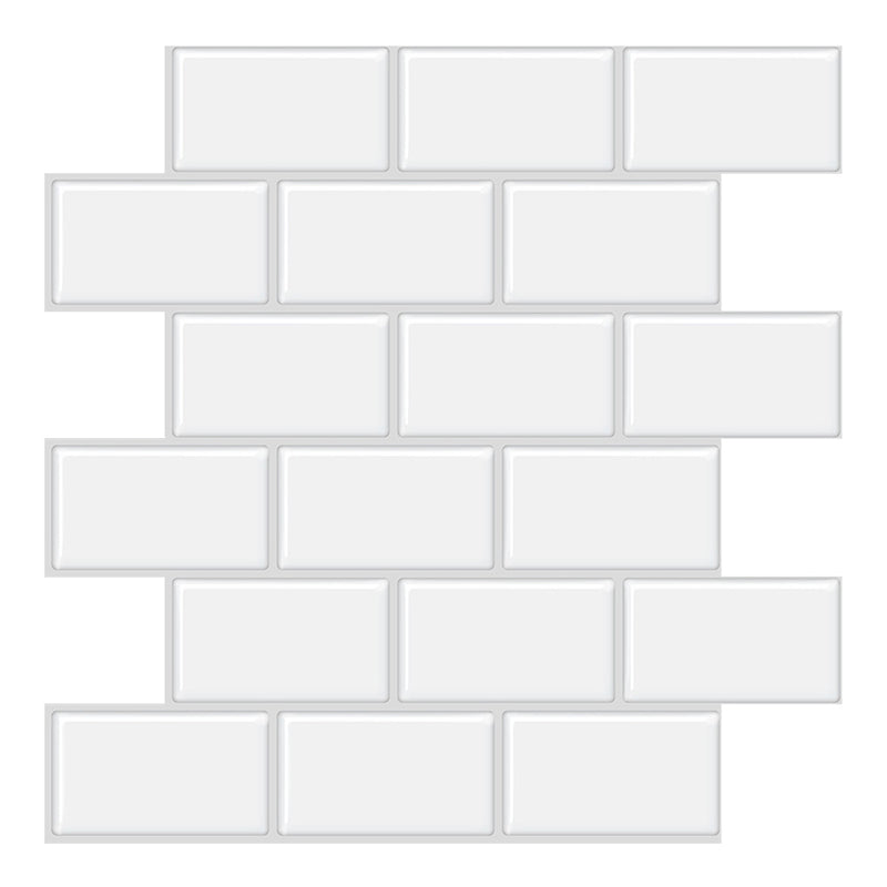 Lisslune | PVC Subway Tile Wallpaper Waterproof Peel and Stick Splashback Tile