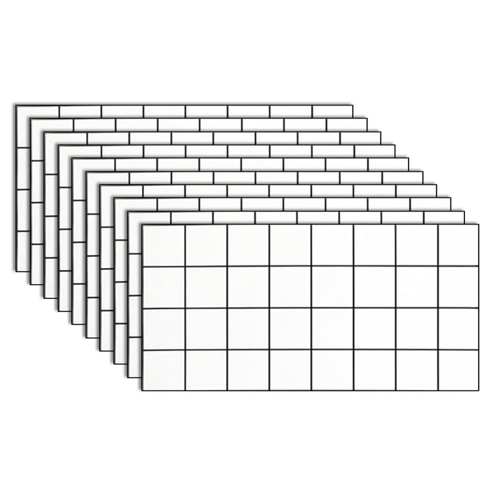 Lisslune | Tile Wallpaper Waterproof Peel and Stick Splash Guard Wall Tile