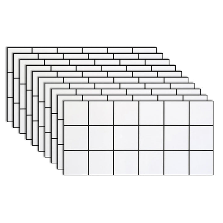 Lisslune | Tile Wallpaper Waterproof Peel and Stick Splash Guard Wall Tile