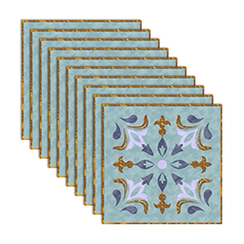 Lisslune | PVC peel and stick backsplash mosaic tiles wallpaper with square shape