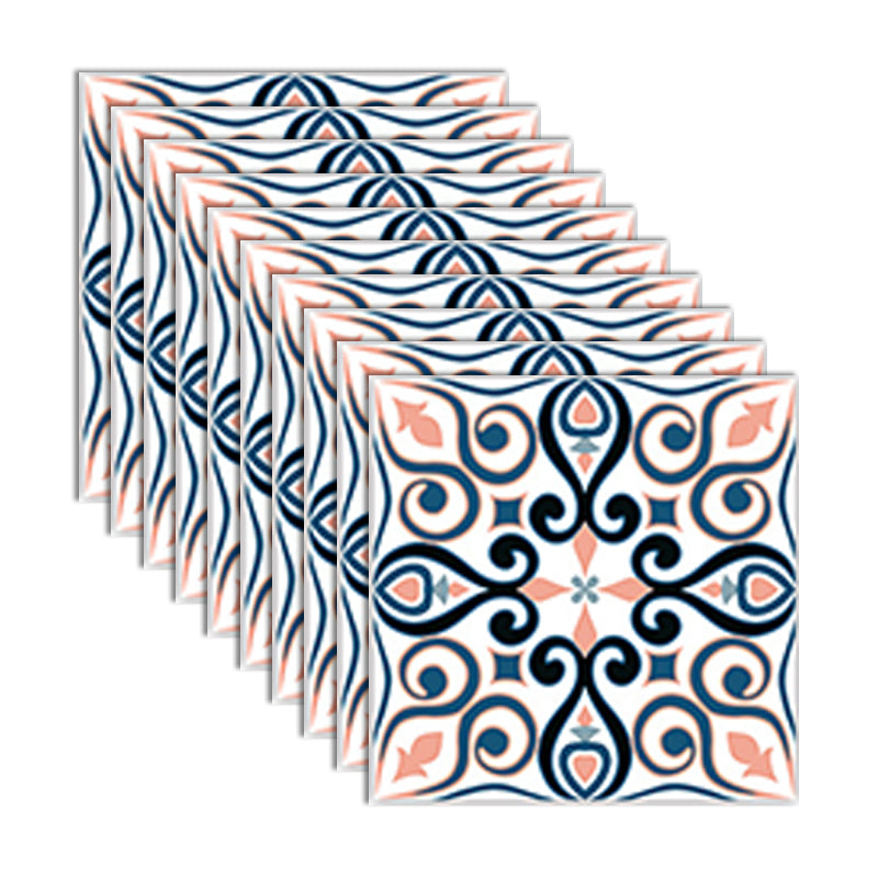 Lisslune | PVC peel and stick backsplash mosaic tiles wallpaper with square shape