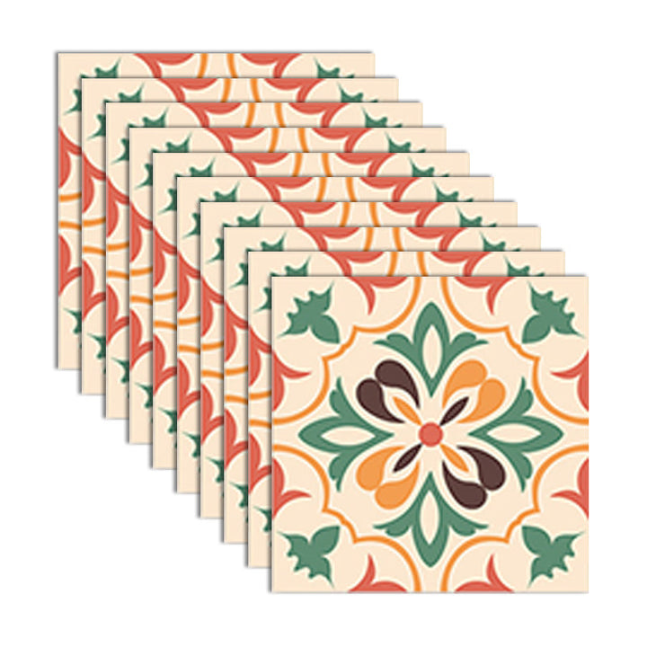 Lisslune | PVC peel and stick backsplash mosaic tiles wallpaper with square shape