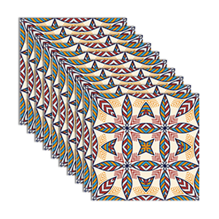 Lisslune | PVC peel and stick backsplash mosaic tiles wallpaper with square shape