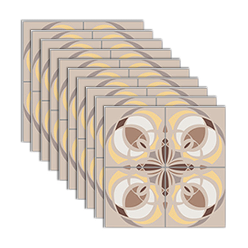 Lisslune | PVC peel and stick backsplash mosaic tiles wallpaper with square shape