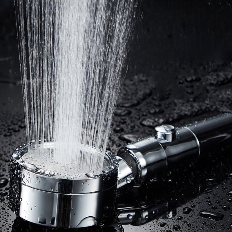 Lisslune | Contemporary 3 Jet Shower Head Adjustable Spray Pattern Rotatable Handheld Shower