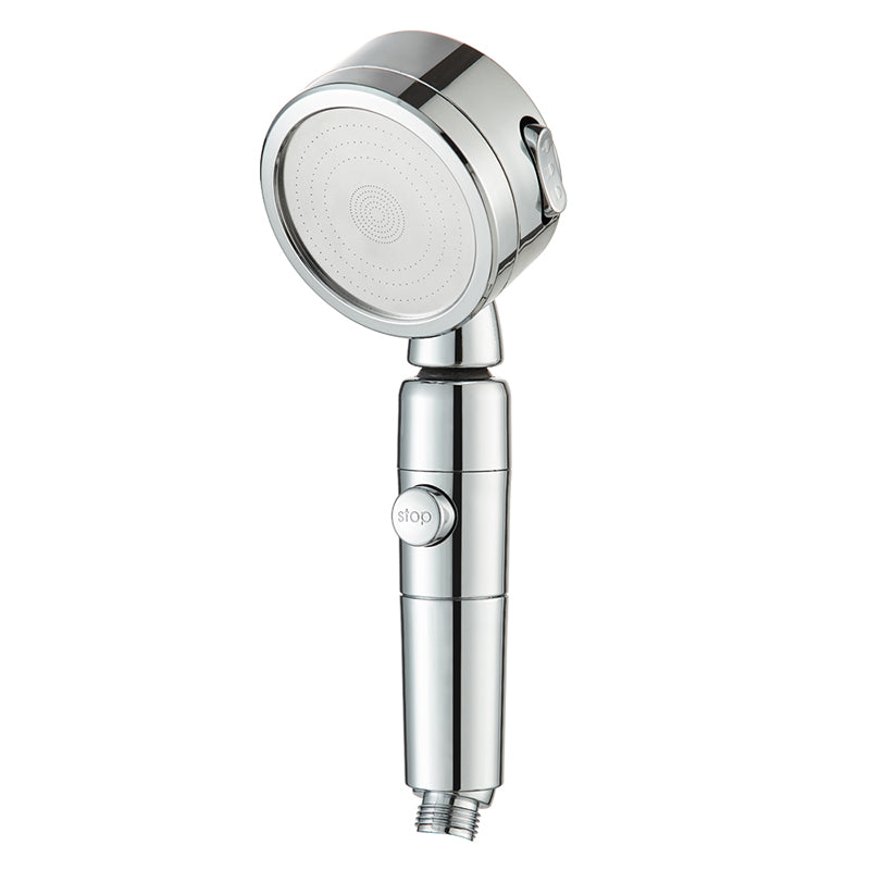 Lisslune | Contemporary 3 Beam Shower Head Adjustable Spray Pattern Rotating Hand Shower