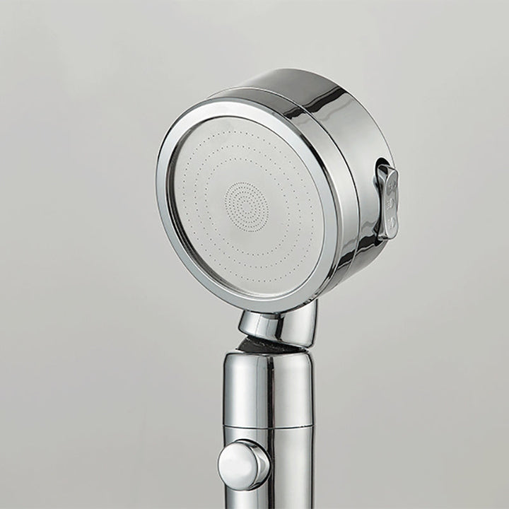 Lisslune | Contemporary 3 Jet Shower Head Adjustable Spray Pattern Rotatable Handheld Shower