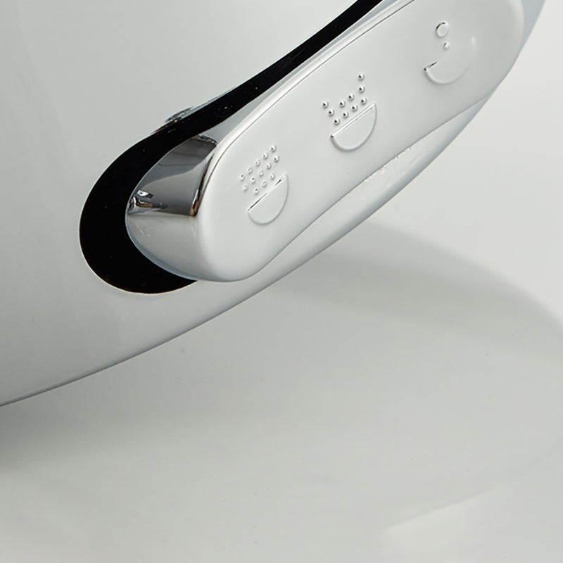 Lisslune | Contemporary 3 Beam Shower Head Adjustable Spray Pattern Rotating Hand Shower