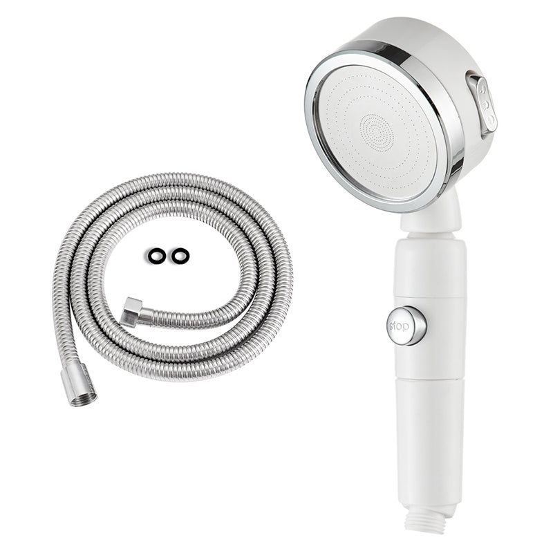 Lisslune | Contemporary 3 Beam Shower Head Adjustable Spray Pattern Rotating Hand Shower