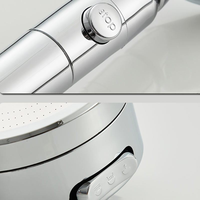 Lisslune | Contemporary 3 Beam Shower Head Adjustable Spray Pattern Rotating Hand Shower