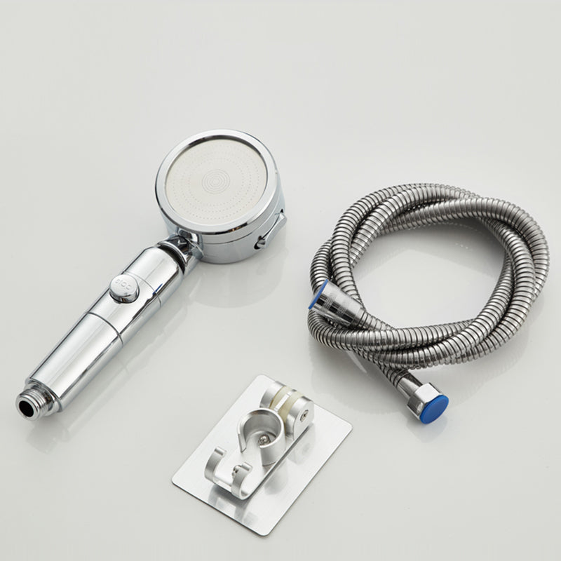 Lisslune | Contemporary 3 Beam Shower Head Adjustable Spray Pattern Rotating Hand Shower