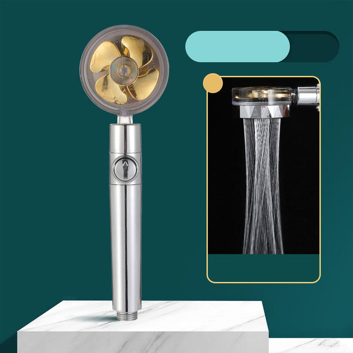 Lisslune | Contemporary Handheld Supercharged Showerhead Round Spray Head