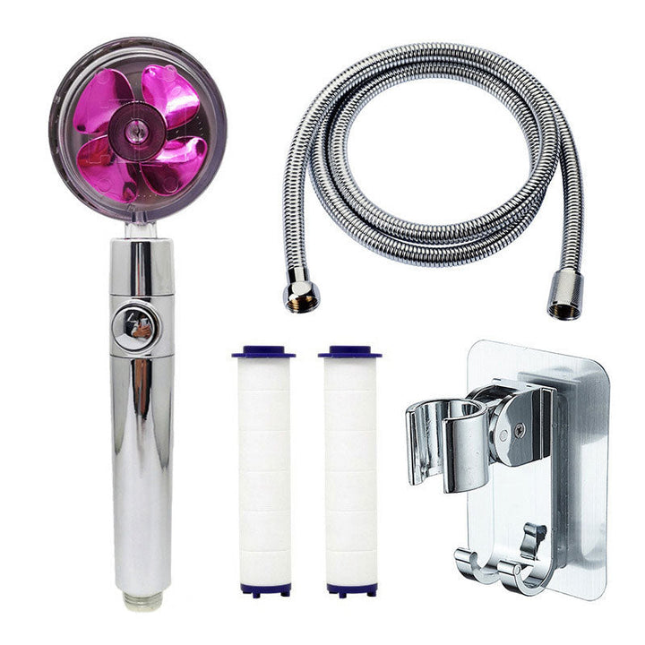 Lisslune | Contemporary Handheld Supercharged Showerhead Round Spray Head