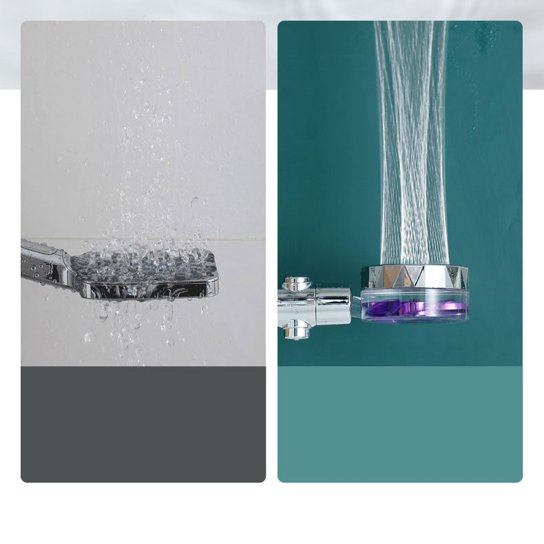 Lisslune | Contemporary Handheld Supercharged Showerhead Round Spray Head