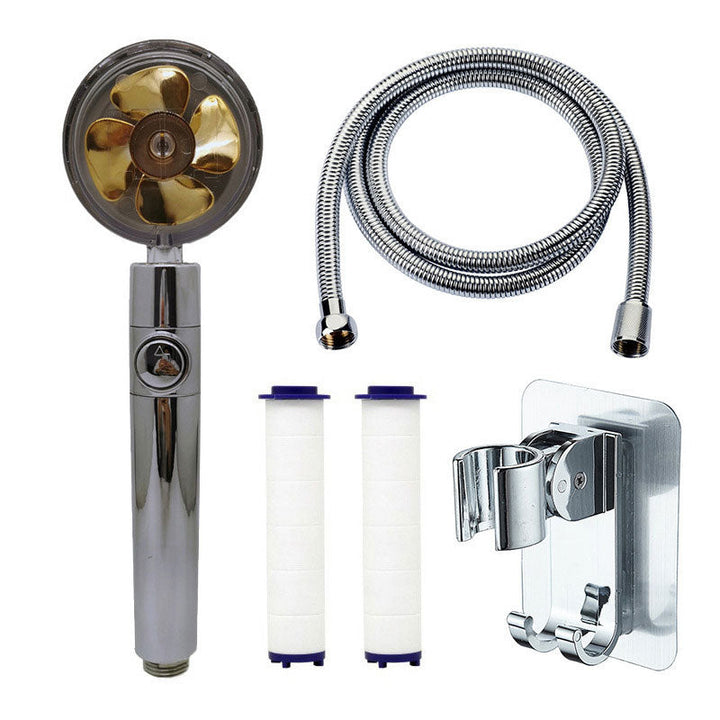 Lisslune | Contemporary Handheld Supercharged Showerhead Round Spray Head