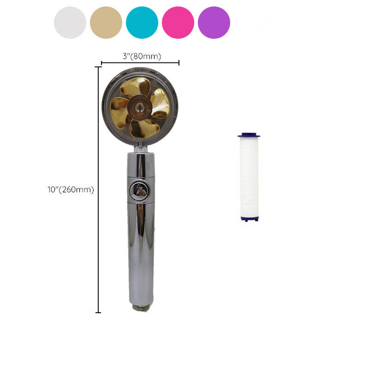 Lisslune | Contemporary Handheld Supercharged Showerhead Round Spray Head