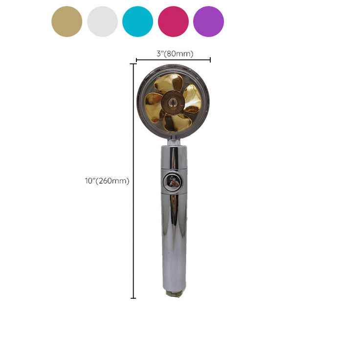 Lisslune | Contemporary Handheld Supercharged Showerhead Round Spray Head