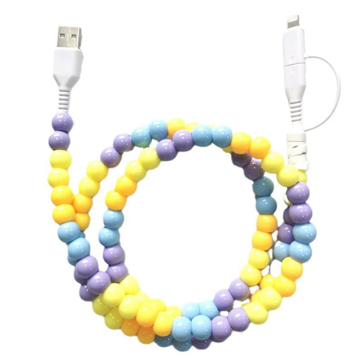 Lisslune | Creative Beads 2-in-1 Data Cable