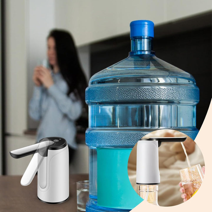 Lisslune | Portable USB Rechargeable Water Dispenser – Hydravo (1+1 FREE)
