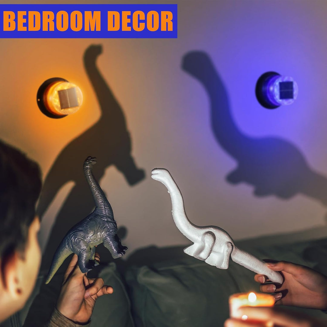 Lisslune | Solar-Powered Amber & Blue Magnetic Strobe Lights Set – Liora