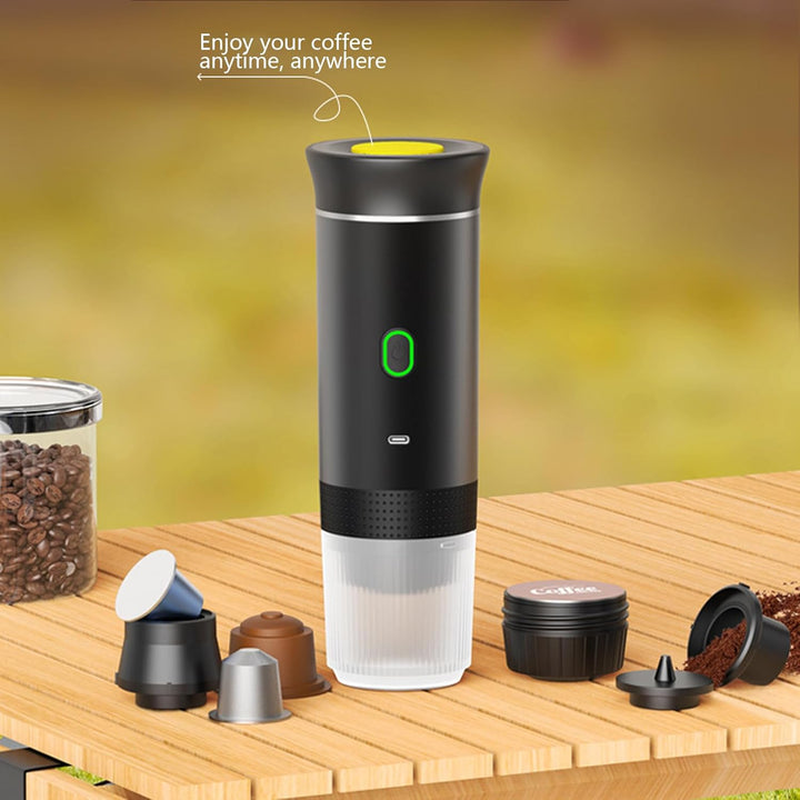 Lisslune | Portable 3-in-1 Espresso Coffee Maker with Rechargeable Battery – Raverno