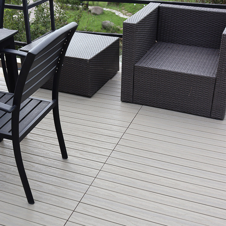 Lisslune | Square Click Parquet Tiles Composite Tiles Striped Pattern Tile Set