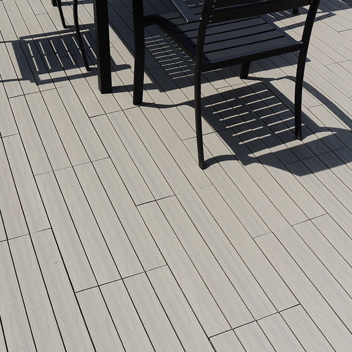 Lisslune | Square Click Parquet Tiles Composite Tiles Striped Pattern Tile Set