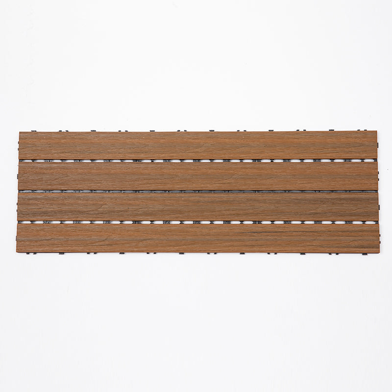 Lisslune | Modern Floor Tiles Outdoor Waterproof Rectangular Wood Decking