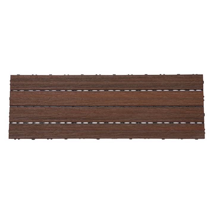 Lisslune | Modern Floor Tiles Outdoor Waterproof Rectangular Wood Decking