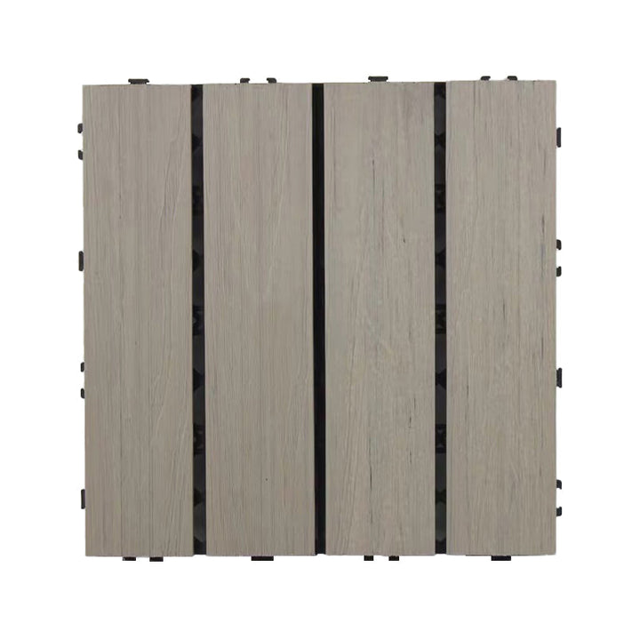 Lisslune | Modern Floor Tiles Outdoor Waterproof Rectangular Wood Decking