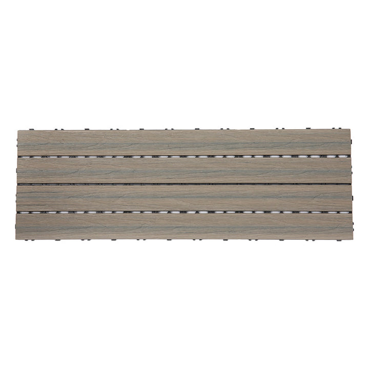 Lisslune | Modern Floor Tiles Outdoor Waterproof Rectangular Wood Decking