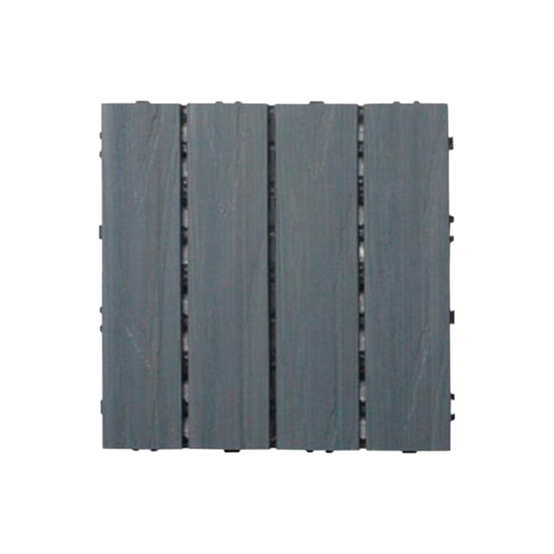 Lisslune | Modern Floor Tiles Outdoor Waterproof Rectangular Wood Decking
