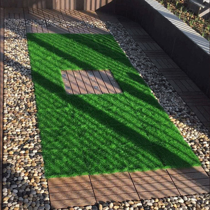 Lisslune | Square Click Paver Tiles Striped Pattern Tiles