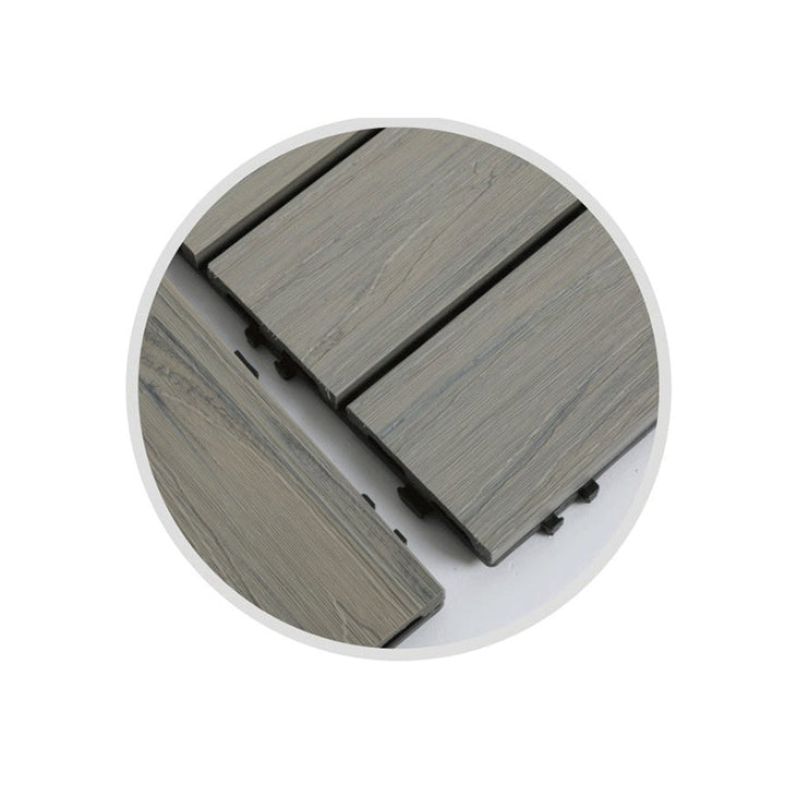 Lisslune | Square Click Paver Tiles Striped Pattern Tiles