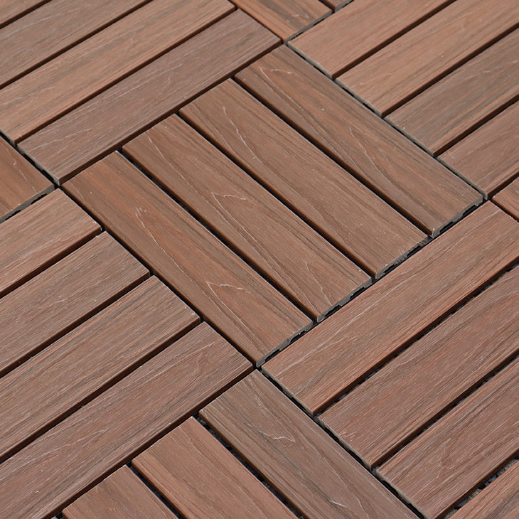 Lisslune | Square Click Paver Tiles Striped Pattern Tiles