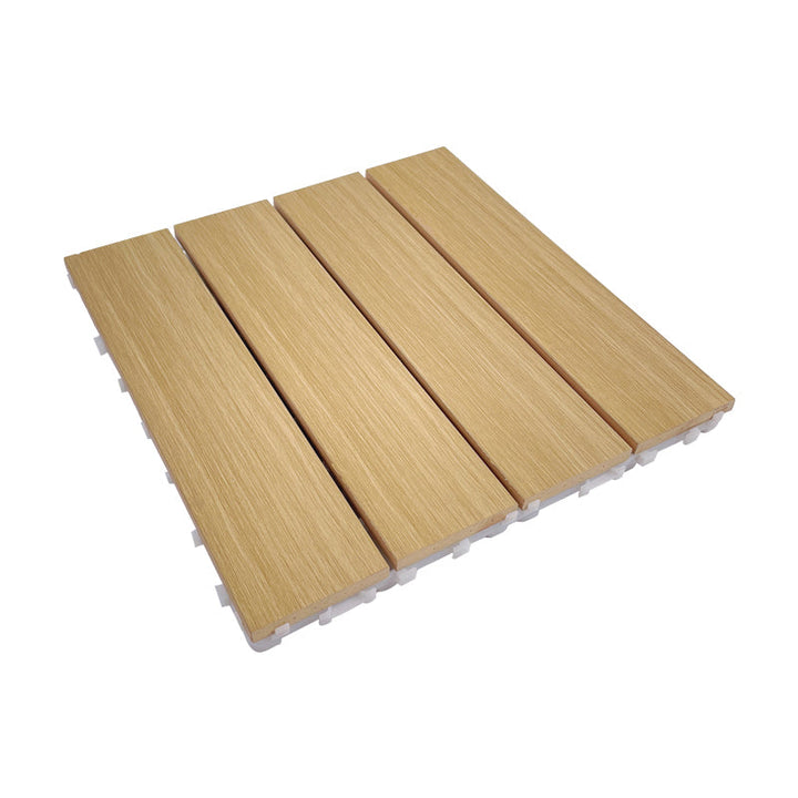 Lisslune | Deck Plank Wood Outdoor Waterproof Non-slip Floor Board