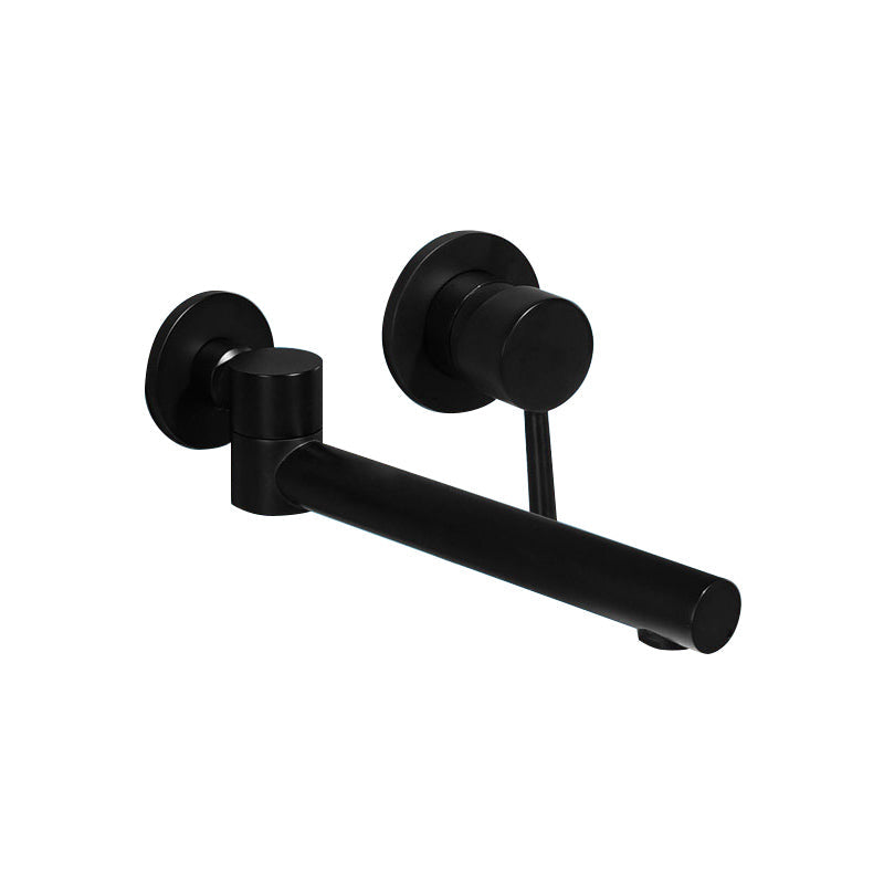 Lisslune | Contemporary Wall-Mounted Single-Hand Kitchen Faucet Low Arc Water Filler